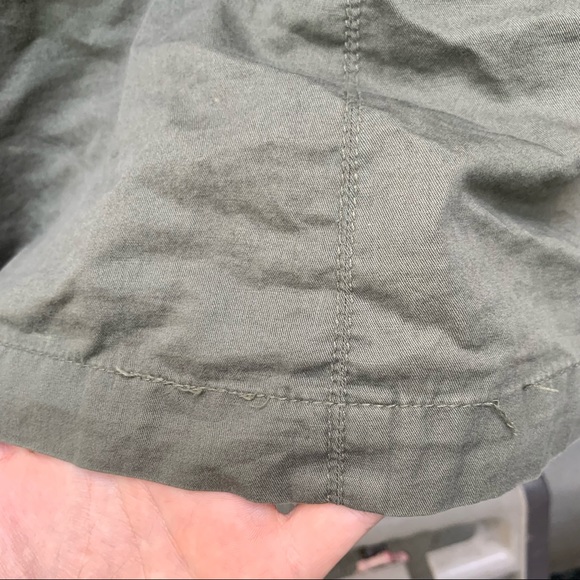 SALE Rubbish Olive Green Jacket w Hoodie Size XL - Picture 9 of 9